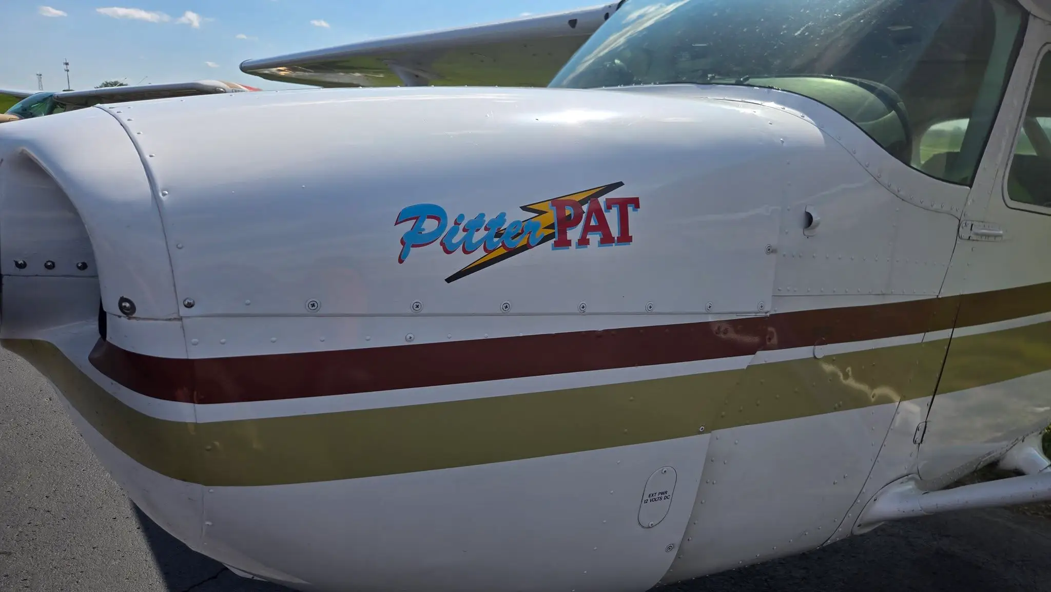 N9782V Cessna 172M Pitter Pat front